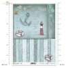 motywy marynistyczne, lato, wakacje, latarnia morska, kotwica, muszla, rozgwiazda, list, pocztówka, paski, R942, maritime theme, summer, holiday, anchor, lighthouse, shell, starfish, letter, postcard, stripes, maritimes Thema, Sommer, Urlaub, Anker, Leuch